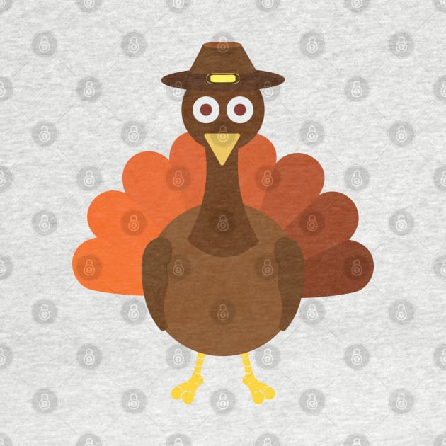 Turkey - Cute Turkey by KC Happy Shop